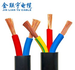 金聯(lián)宇電纜RVV護(hù)套線(xiàn)纜RVV電線(xiàn)電纜